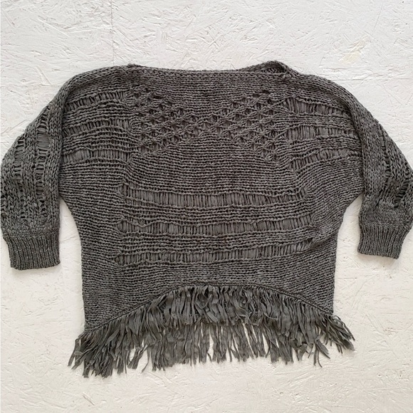 Alberto Makali Sweaters - Fringed Alberto Makali sweater